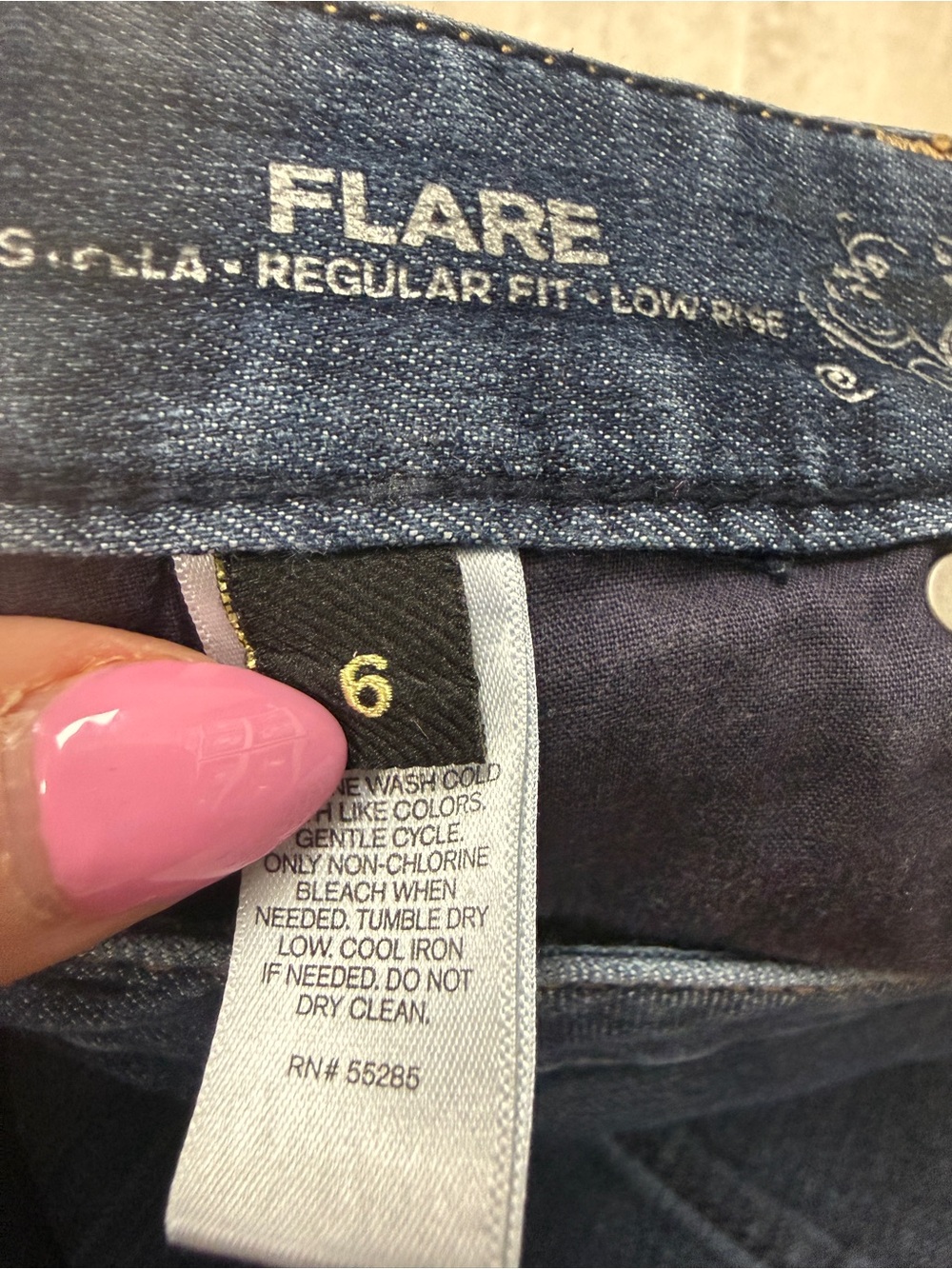 Y2K Low Rise Flare jeans Express Stella jeans 2000's - Picture 6 of 11